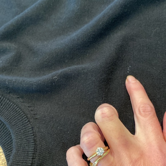 Izod Black Cotton Sweater Vest XLT XL Tall - Picture 11 of 16